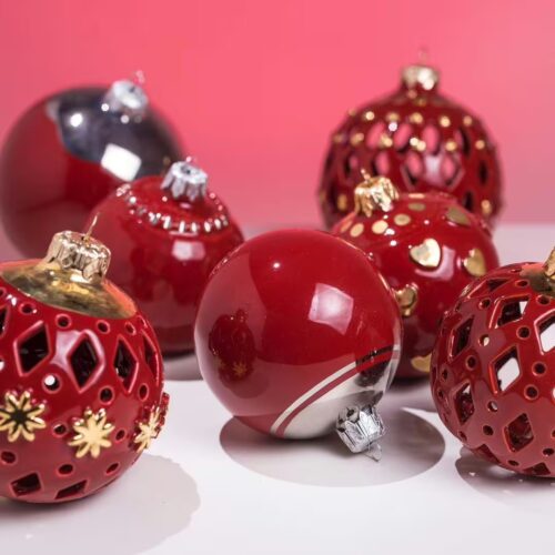 pallina Natale - ceramica artigianale di Grottaglie