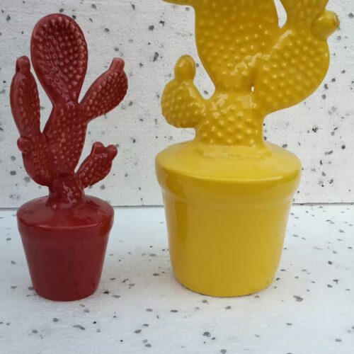 cactus - ceramica artigianale di Grottaglie
