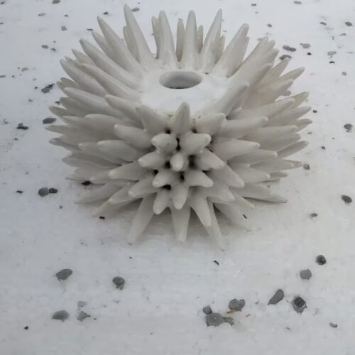 riccio di mare - ceramica artigianale di Grottaglie
