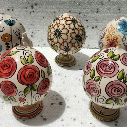 pumo decorato - ceramica artigianale di Grottaglie