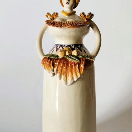 cf pupa portacandela 01 - ceramica artigianale di Grottaglie