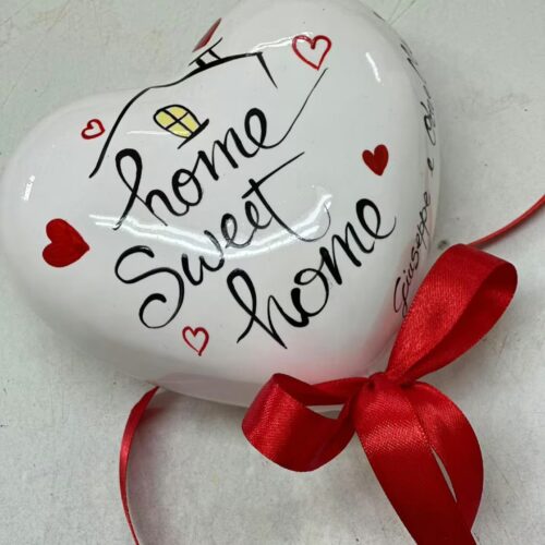 ml palloncino cuore11 - ceramica artigianale di Grottaglie