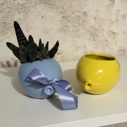 ml palloncino pianta - ceramica artigianale di Grottaglie