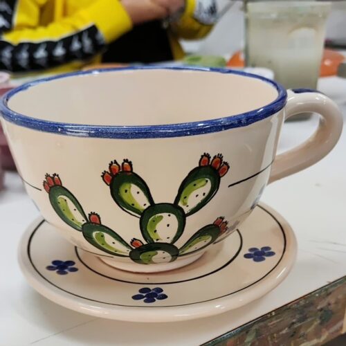 CdG-ML-tazza cappuccino2 - ceramica artigianale di Grottaglie