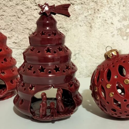 CdG-albero Natale 7 - ceramica artigianale di Grottaglie